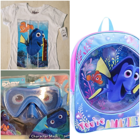 NWT Disney Finding Dory bundle - Picture 1 of 7